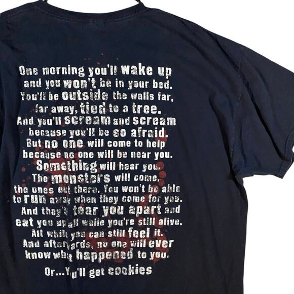 Retro Y2K Walking Dead Carol Cookies T-shirt - 2XL - Picture 5 of 5